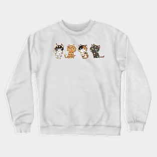 Cute Cat Christmas - Cat Lover Gift For Christmas Crewneck Sweatshirt